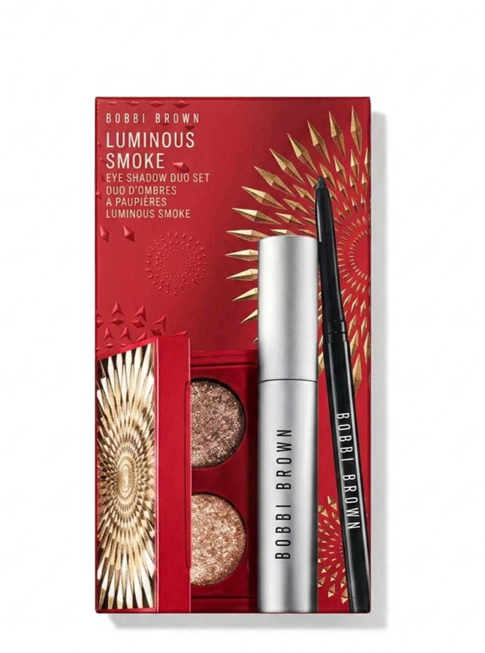 Bobbi Brown Luminous Smoke Eye Shadow Duo Kit New Authentic Eyeshadow Palette